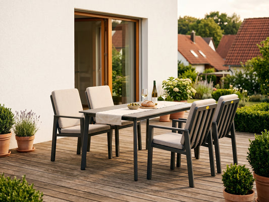 LANOX Elara Gartenmöbel Set, 5-tlg.
