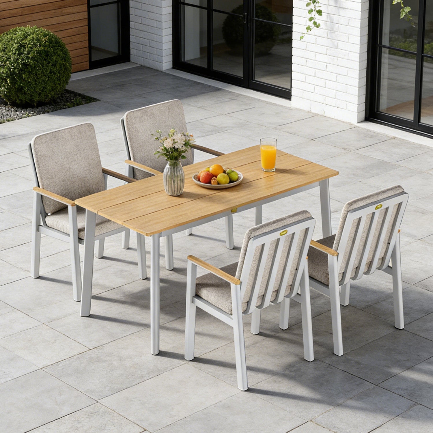 LANOX Elara Gartenmöbel Set, 5-tlg.