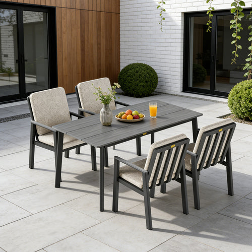 LANOX Elara Gartenmöbel Set, 5-tlg.