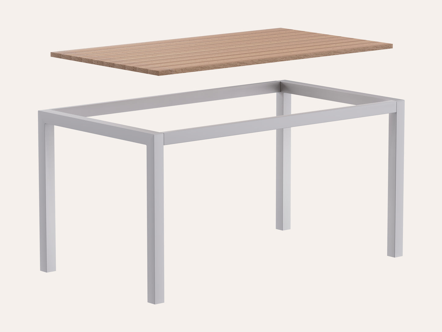 LANOX Aurelia Garten Essgruppe 6 Personen Aluminium