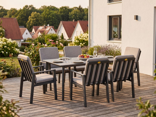LANOX Elara Gartenmöbel Set, 7-tlg.