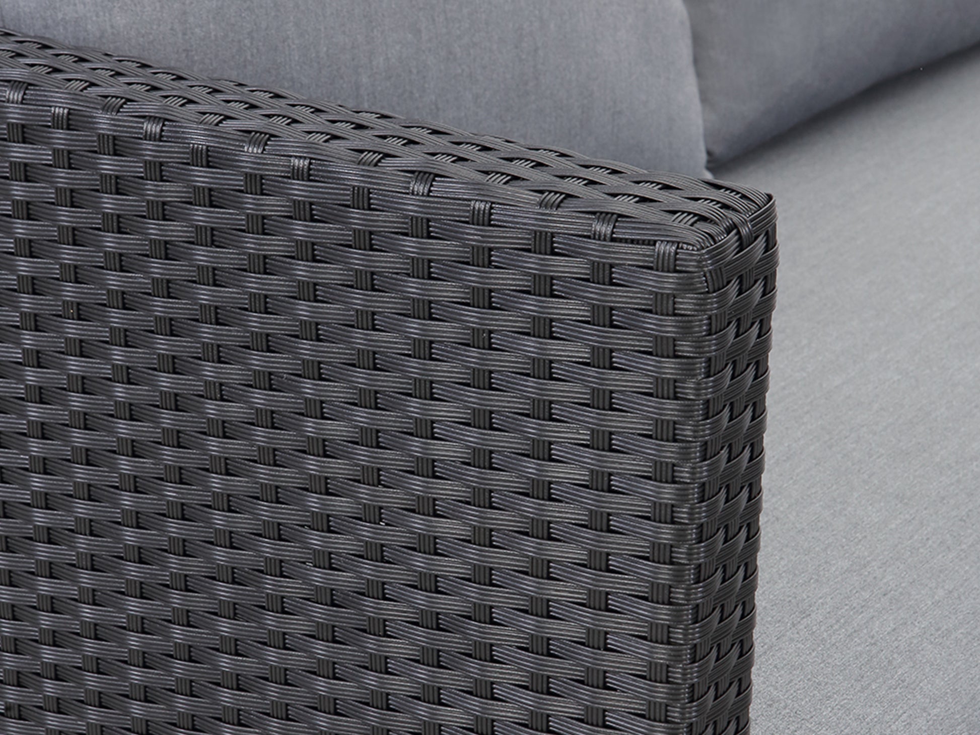 LANOX Salerno Polyrattan Gartenmöbel Set mit Esstisch