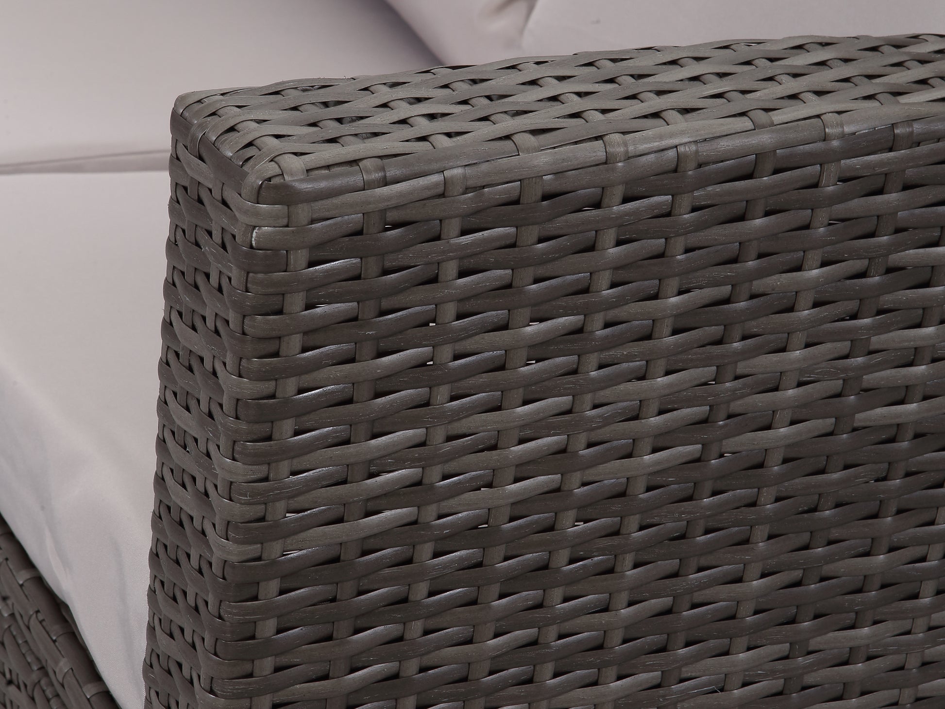 LANOX Verona Polyrattan Gartenmöbel Set, 4-teilig